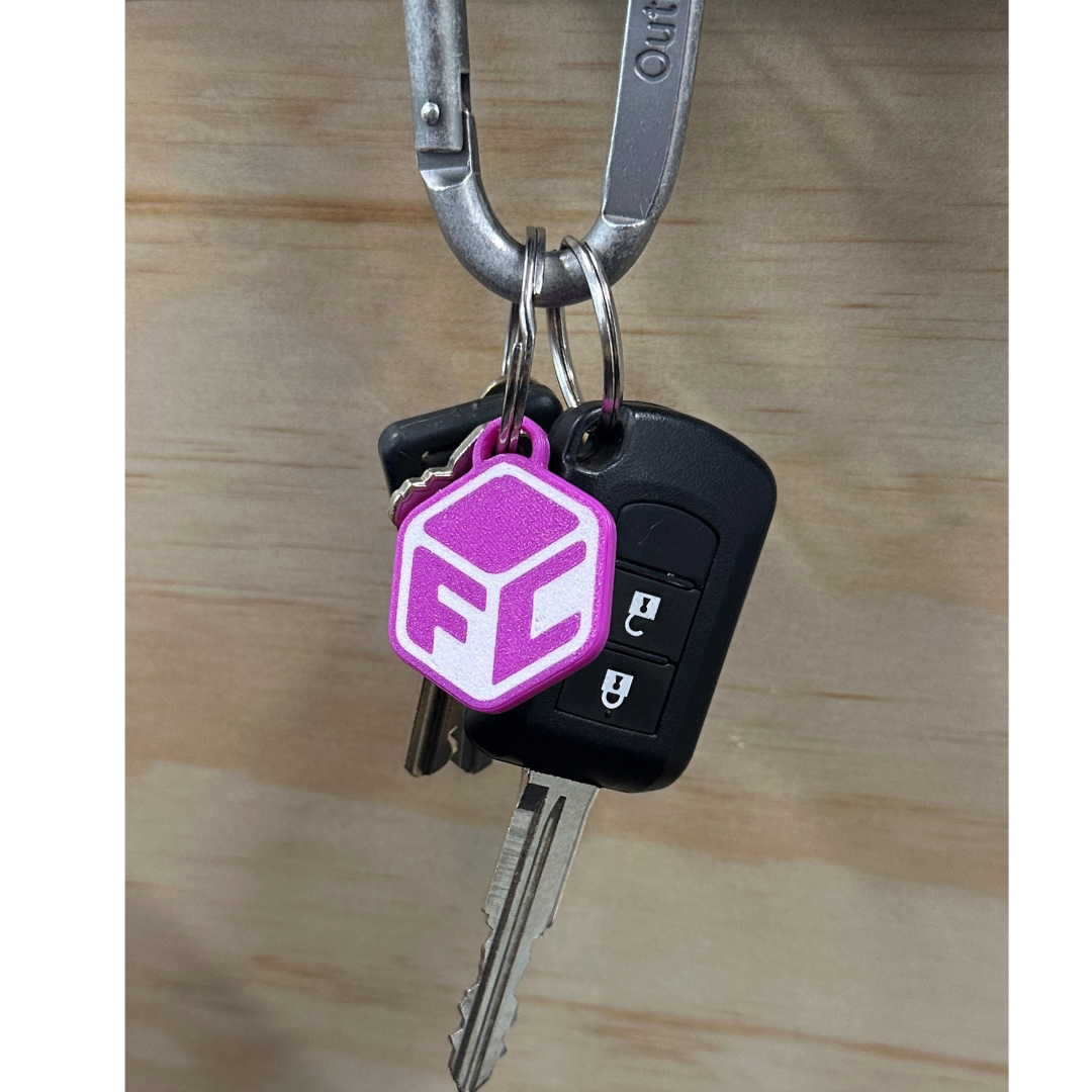 Custom NFC keyring example