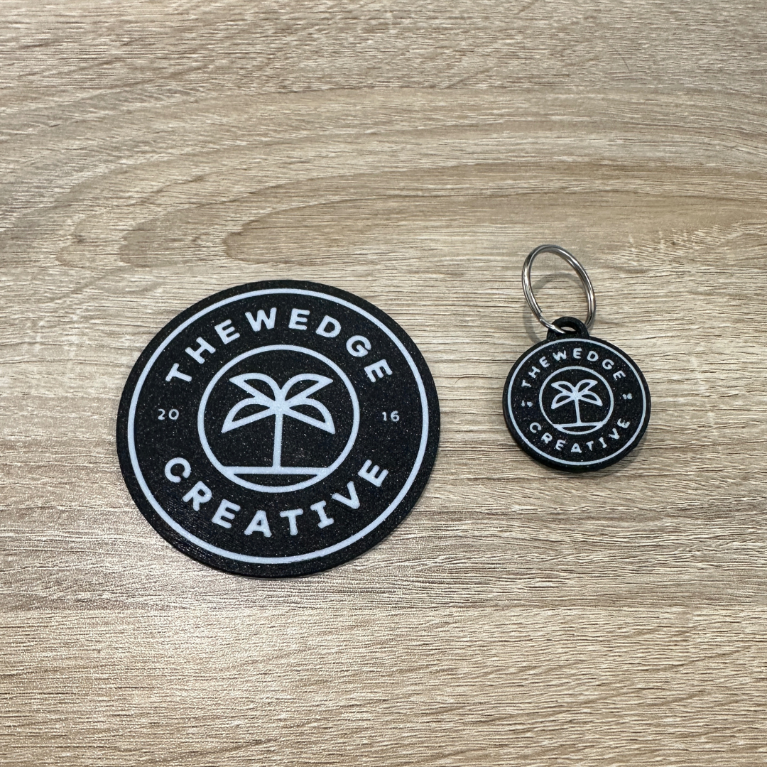 Custom printed branded product example